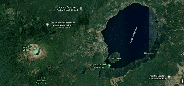 mapa de el salvador
